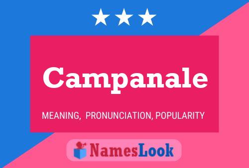 ملصق اسم Campanale