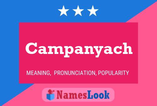 ملصق اسم Campanyach