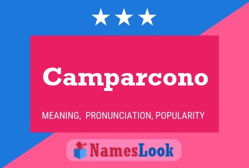 ملصق اسم Camparcono