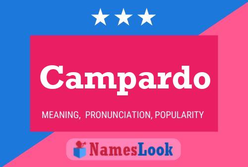 ملصق اسم Campardo