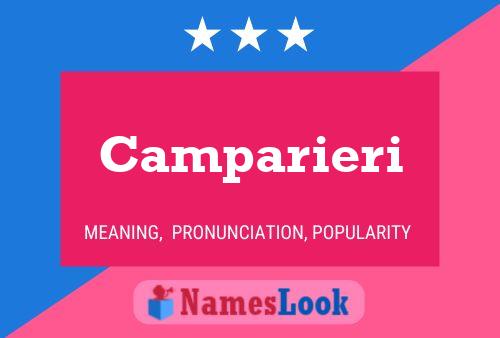 ملصق اسم Camparieri