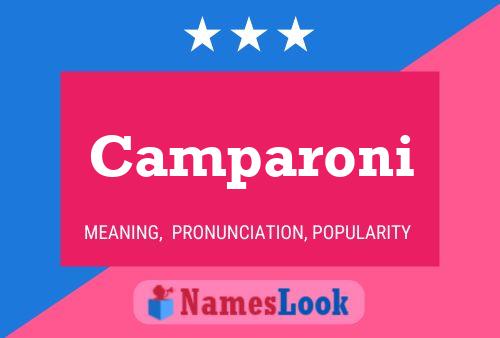 ملصق اسم Camparoni