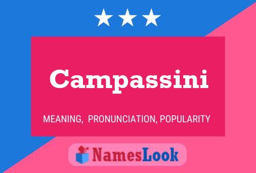 ملصق اسم Campassini