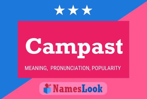 ملصق اسم Campast