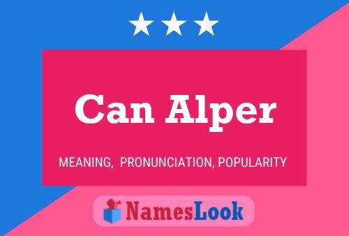 ملصق اسم Can Alper