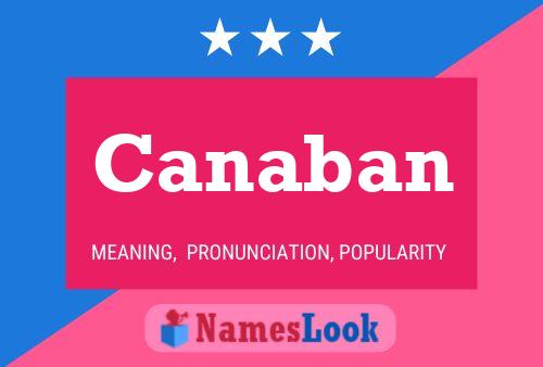 ملصق اسم Canaban