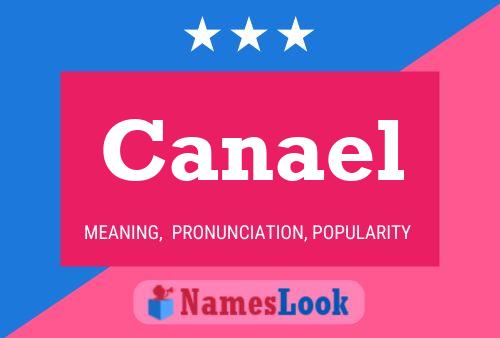 ملصق اسم Canael