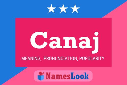 ملصق اسم Canaj