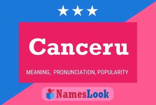 ملصق اسم Canceru