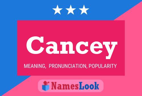 ملصق اسم Cancey