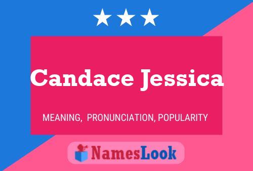 ملصق اسم Candace Jessica