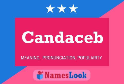 ملصق اسم Candaceb