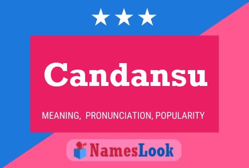 ملصق اسم Candansu