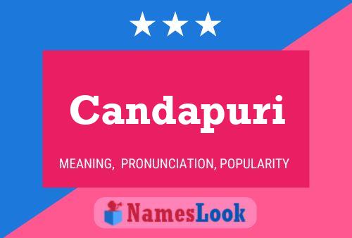 ملصق اسم Candapuri