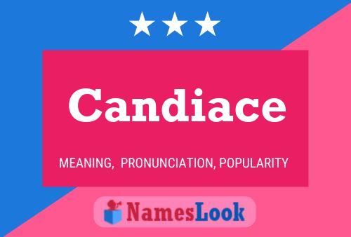 ملصق اسم Candiace