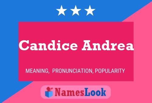 ملصق اسم Candice Andrea