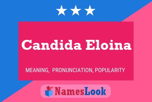 ملصق اسم Candida Eloina