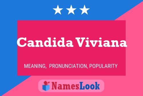 ملصق اسم Candida Viviana