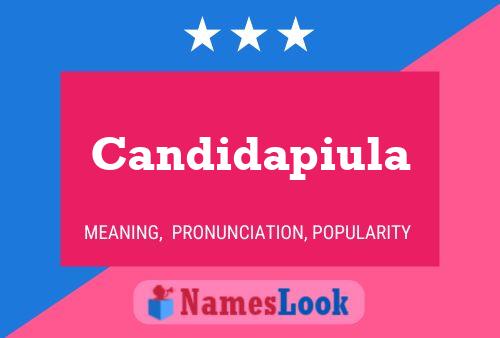 ملصق اسم Candidapiula