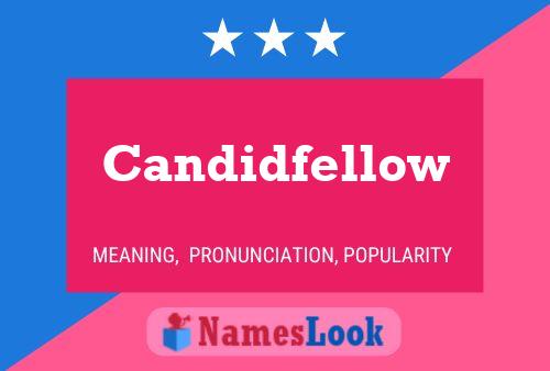 ملصق اسم Candidfellow