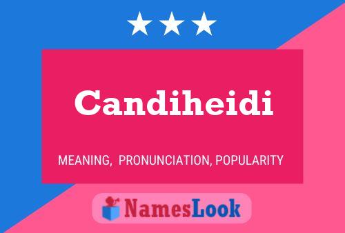 ملصق اسم Candiheidi