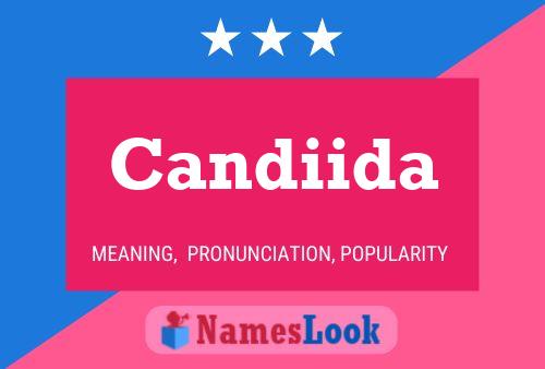 ملصق اسم Candiida