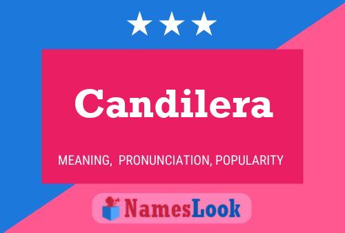 ملصق اسم Candilera