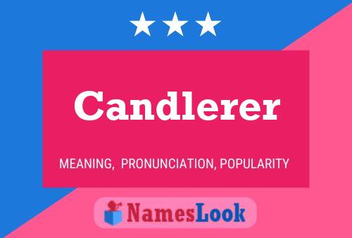 ملصق اسم Candlerer