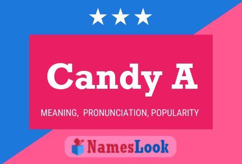 ملصق اسم Candy A