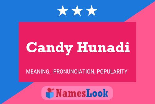 ملصق اسم Candy Hunadi