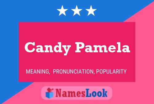 ملصق اسم Candy Pamela