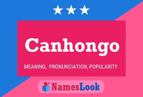 ملصق اسم Canhongo