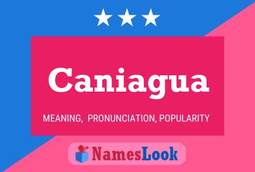 ملصق اسم Caniagua