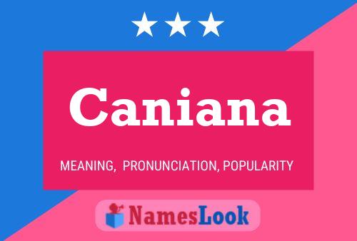 ملصق اسم Caniana