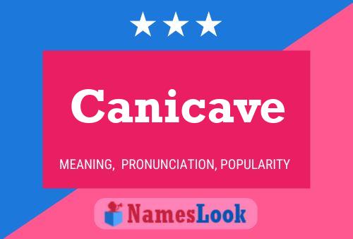 ملصق اسم Canicave