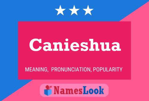 ملصق اسم Canieshua