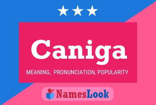 ملصق اسم Caniga