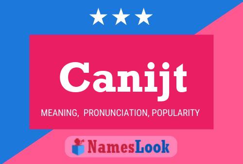 ملصق اسم Canijt