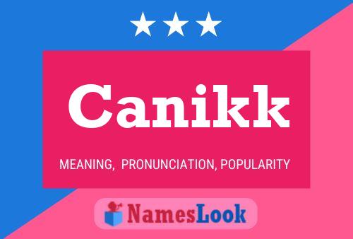 ملصق اسم Canikk