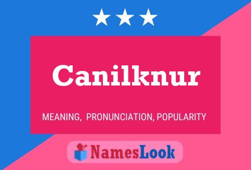 ملصق اسم Canilknur