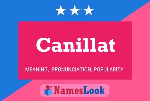 ملصق اسم Canillat