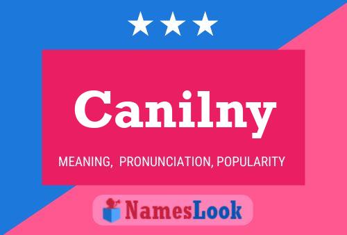 ملصق اسم Canilny