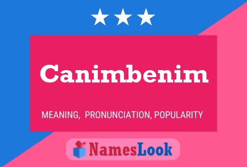 ملصق اسم Canimbenim