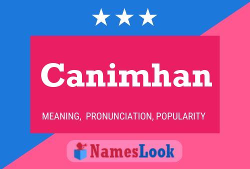 ملصق اسم Canimhan