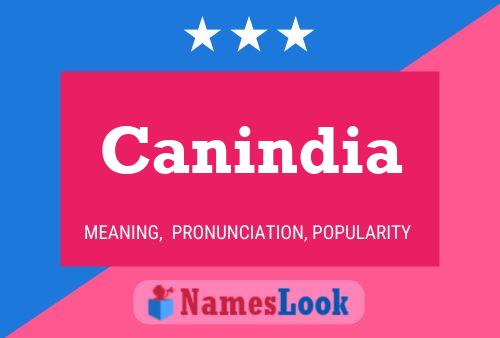 ملصق اسم Canindia