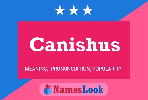 ملصق اسم Canishus