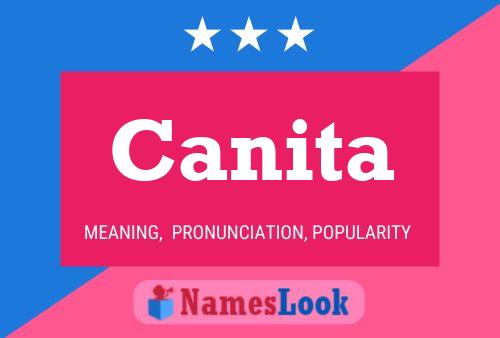 ملصق اسم Canita