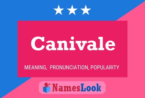 ملصق اسم Canivale