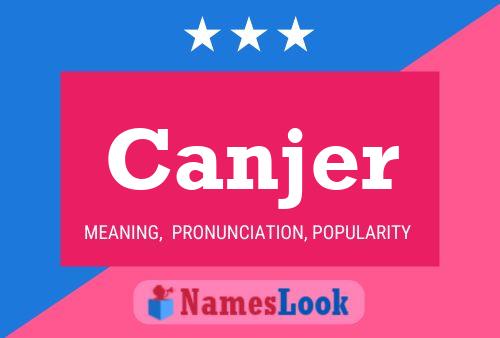 ملصق اسم Canjer