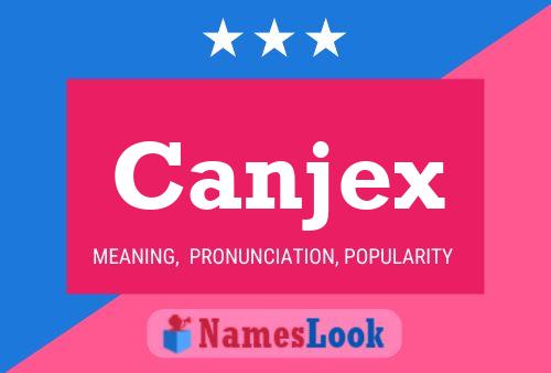 ملصق اسم Canjex